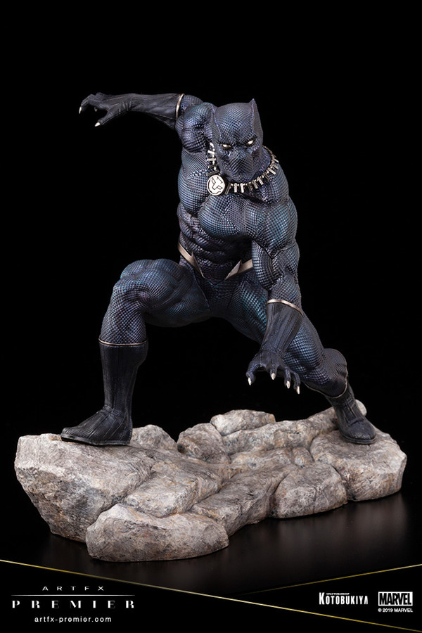 Black Panther, Avengers, Kotobukiya, Pre-Painted, 1/10, 4934054010547